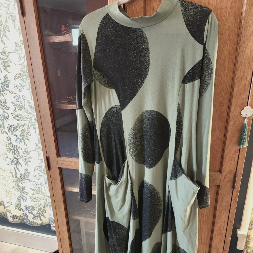 Matthildur Pima Lycra midi dress L